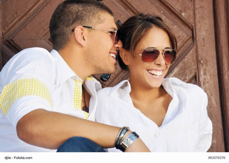 Couple In Sunglasses Image