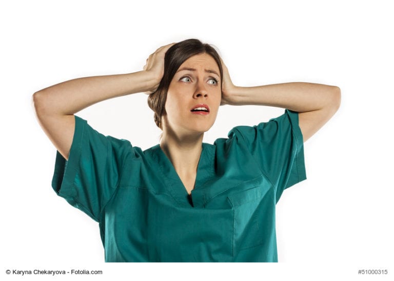 Shocked Nurse Image