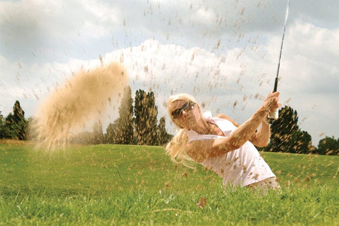 Golfing Image